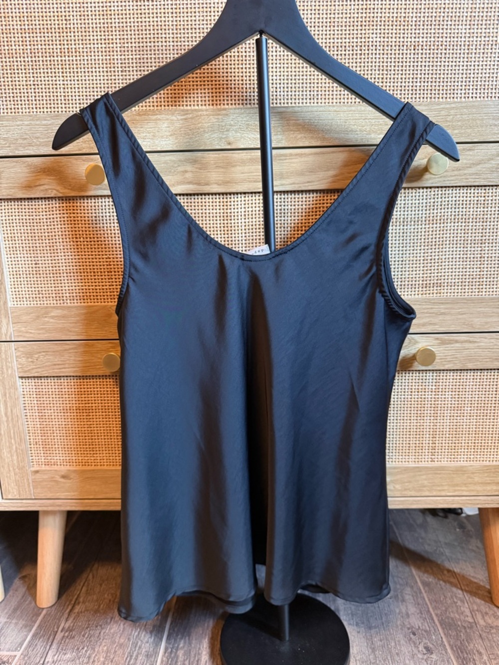 a new day Black U-Neck Tank Top - Picture 4 of 4